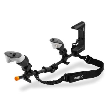 Imagem de Glistco Magni Stock+ VR Carbon Fiber Controller Stock Rifle Adapter Compatible with Meta Quest 3/3S