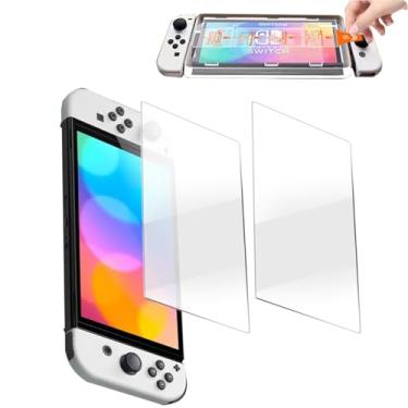 Imagem de BYIUIHS 2 Pack Screen Protector for Nintendo Switch 2 with Auto-Alignment Kit, 9H Tempered Glass Scratch Resistant Case Friendly Easy Install