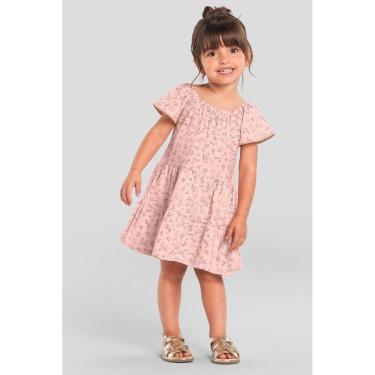 Imagem de Vestido infantil menina floral Mundi