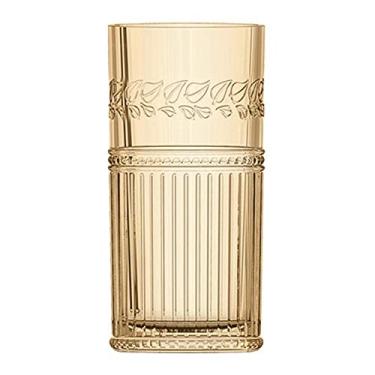 Imagem de JOGO DE 6 COPOS ALTOS REPLUBLIC EM VIDRO 360ML A 15CM AMBAR LUSTER