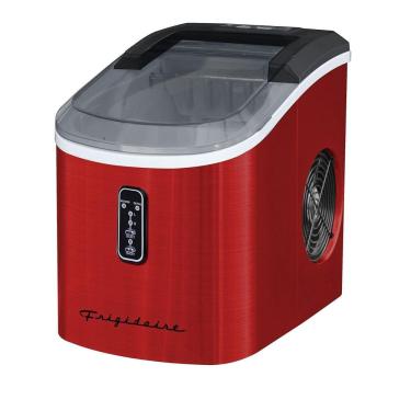 Imagem de Máquina de Gelo Automática Portátil até 11 kg de Gelo em 24h, 110v, FRIGIDAIRE EFIC103 SSRED SC SELF CLEANING, Vermelho