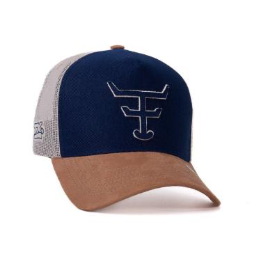 Imagem de BONE TEXAS FARM - TF1014 - AZUL MARINHO/ CARAMELO Único-Unissex