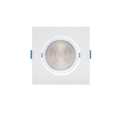 Imagem de Spot de Led de Embutir Recuado Stella Easy Evo Par 20 Quadrado 7W Bivo
