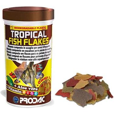 Imagem de Ração Prodac Tropical Fish Flakes 50g Para Peixes Tropicais