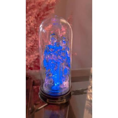 Imagem de Luminária Imagem Sagrada Família Menino Jesus, Maria E José Luminária 