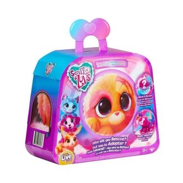 Imagem de Pelúcia Neon Pets Adotados Surpresa Scruff A Luvs - Fun