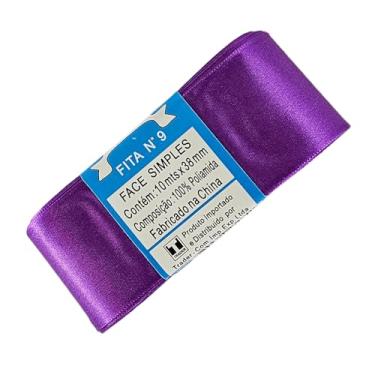 Imagem de TRADER, Fita De Cetim Trader 38mm N°9 Com 10 Metros, COR 35 ROXO