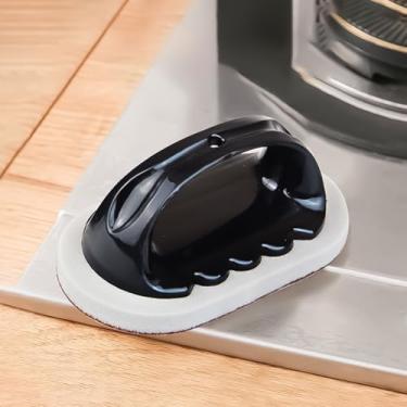 Imagem de Esponja de limpeza Emery com alça ergonômica esponja mágica de carborundum para cozinha, marrom