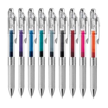 Imagem de Pentel Kit Canetas Gel Energel Infree 10 Cores 0.5mm KITINFREE5-10