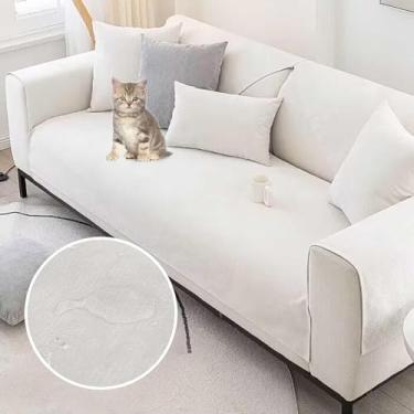 Imagem de Capas De Sofá Seccionais Capa De Sofá De Veludo Impermeável, Capa De Sofá Em Forma De L, Capa De Sofá De Canto Universal Antiderrapante, Capa De Sofá Seccional Acolc, Groen, 30 * 50CM PILLOW CASE