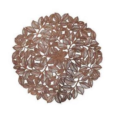 Imagem de Kit Jogo Americano Sousplat Mesa Posta Jantar Design Brilhante com 2 4 ou 6 Peças – Elegância e Praticidade(M6 Marrom,Kit 2)