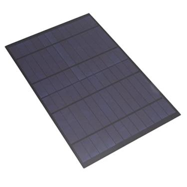 Imagem de ZAWELIYO Painel Solar Policristalino 6V 10W, Placa de Carregamento Solar Eficiente para Projetos Externos DIY, Carregador Portátil 6V para Lâmpada de Gramado, Lâmpada de Parede [acampamento,
