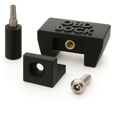 Imagem de Trava antifurto de porta OBD | Dispositivo de bloqueio de segurança OBD-II | Proteção ECU do carro e prevenção de roubo | Ajuste universal | Design resistente à violação (preto)