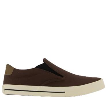 Imagem de Tênis Aramis Flat Yacht Marrom Café Masculino - Marrom - 41 - Masculino