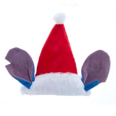 Imagem de Chapéu de Papai Noel Kurt Adler Disney Stitch