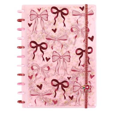 Imagem de Caderno de Disco Grande Sweet Girls Laço 80 folhas Pop Disc