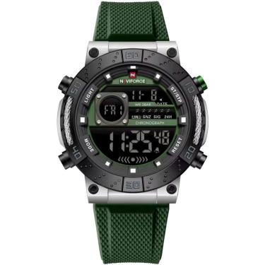 Imagem de Relógio masculino digital data exibição quartzo à prova d´agua esportivo militar