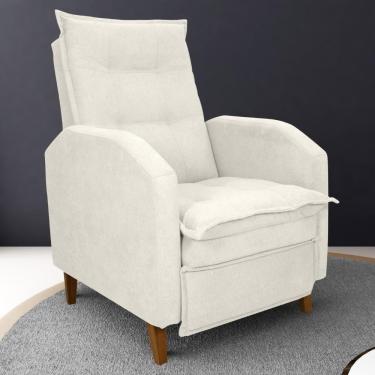 Imagem de Poltrona Reclinável Do Papai Bath Boucle Bege