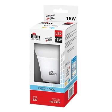 Imagem de Lampada Led 15w 25.000h 1350lm 6500k Kian