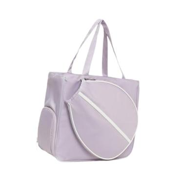 Imagem de kowaku Bolsa para raquete de badminton, bolsa de tênis profissional para equipamentos de jogadores de tênis, Tolet