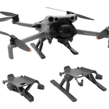 Imagem de Craznick Trem de Pouso Mini 5 Pro - Pernas de Pouso Dobráveis ​​Kit de Extensão de Altura de Liberação Rápida para DJI Mini 5 Pro Drone