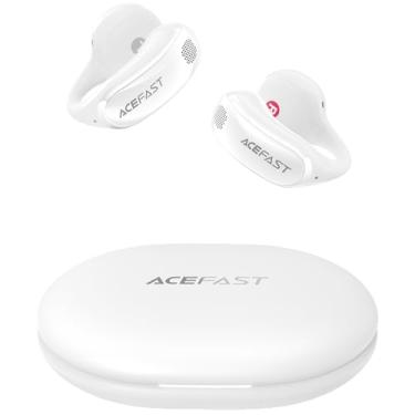 Imagem de ACEFAST Fones de ouvido abertos AceClip Pro, fones de ouvido sem fio de encaixe com drivers 3× maiores, modo boost externo, chamadas de cancelamento de ruído AI, tempo de reprodução 28H, IP55 à prova