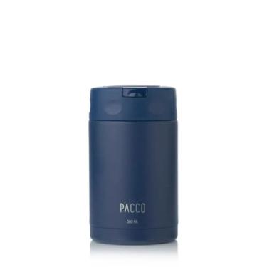 Imagem de Pote Térmico Foodjar 500ml PACCO Aço Inox 18/8 Até 24h gelado ou até 12h quente