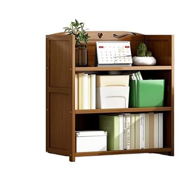 Imagem de 3FLQOOPP SUNESA Estante Estante Prateleiras de Sala de Estar Móveis Cubo Prateleiras de Armário de Exibição Prateleiras Estantes Estantes Cubo Estantes (Cor: Três Camadas 90) (Três Camadas 70)