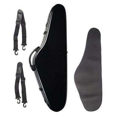 Imagem de Estojo De Violino Tamanho Completo 4/4 Estojo De Mão De Violino Profissional Com Higrômetro Tamanho Completo Estojo de Violino