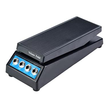 Imagem de Alomejor Pedal de Guitarra, Pedal de Volume Estéreo Vintage Com Entrada e Saída Dupla para Acessório de Banda de Guitarra, Controle de Botão de Amplitude