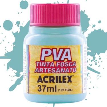 Imagem de Tinta PVA Fosca para Artesanato 37ml Acrilex - Cores Frias - 03240, AZ