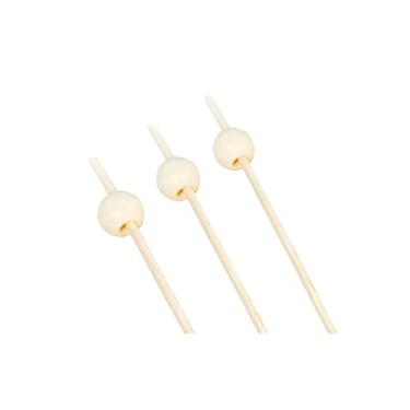 Imagem de Palito Bambu Petiscos Bolinha Neutra Silver Plastic 20und