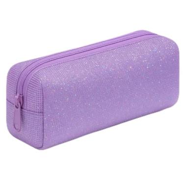 Imagem de Estojo Escolar Glitter Premium - Desing Sofisticado (Lilás)