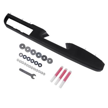 Imagem de TEKKOAUTO Maçaneta do painel da porta direita do passageiro reparo de braço preto substituição para Chevy Avalanche Tahoe Silverado Suburban 1500 2500 GMC Sierra Yukon 2010-2014 Pontiac 6000 1988-1990