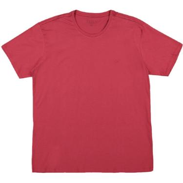 Imagem de Camiseta Manga Curta Ogochi Plus Size Masculina 006000012 Vermelha-Masculino