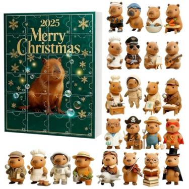 Imagem de 2025 Natal Advento | Decoração Em Acrílico 2D - Calendário Do Advento De 24 Dias Com Ornamentos De - Para Casa Sala De Estar Família Crianças