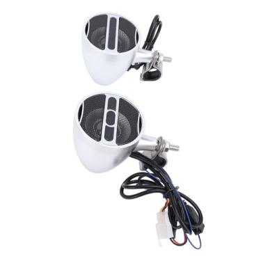 Imagem de AUNMAS de Alto-falante para Guiador Com Amplificador à Prova d'água para Motocicleta ATV Com Rádio de Som Estéreo e Suporte para MP3 para Motocicletas e Veículos Elétricos