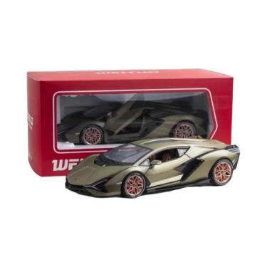 Imagem de Modelo De Carro Esportivo Em Metal Diecast Em Escala 1:18 Lamborghini 