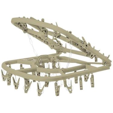 Imagem de Varal Para Apartamento Roupas Íntima Pequenas 38 Pregadores Multiuso D