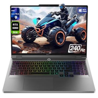 Imagem de Lenovo Laptop para jogos Legion 5i, Intel Ultra 9-275HX, 64 GB DDR5 RAM, SSD PCIe de 2 TB, tela WQXGA de 16 polegadas (2560 x 1600), tela Nvidia G-Force RTX 5060, teclado retroiluminado RGB de 24