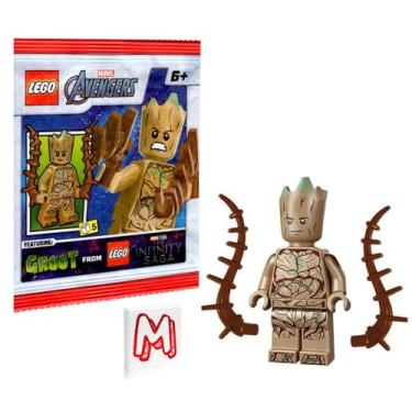 Imagem de LEGO Super Heroes: Avengers: Infinity War Minifigure - Teenage Groot (w/ Tree Branch) 76102