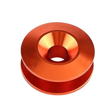 Imagem de ZJchao Kit de Arruela de Para-choque de Carro, Prendedor de Liga de Alumínio, Kit de Vestimenta para Para-choque Dianteiro e Traseiro, Tampas de Porta-malas, Conjunto de 4 Peças (Ouro)