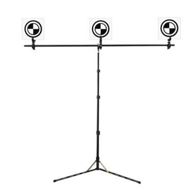 Imagem de ANGSO-AUTO Compatível com Honda ELYSION ADAS Calibration Tool LDW Placas de Alvo de Câmera Frontal com Suporte de Alumínio Billet