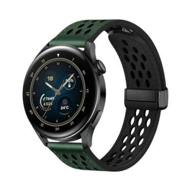 Imagem de Pulseira Magnética De Silicone E Couro De 20mm 22mm Para Garmin Foreru