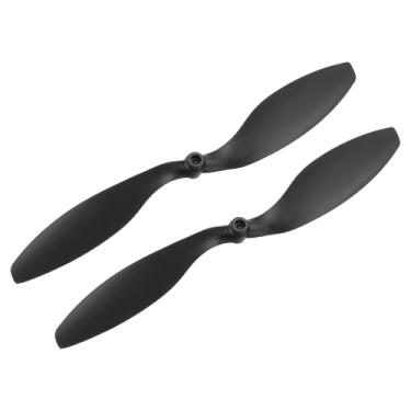 Imagem de Generic 2Pcs 1047 RC Propellers Blade Prop 2 Vane 25.4cm Dia Nylon for RC Aircraft Quadcopter Prop Replacement, Black