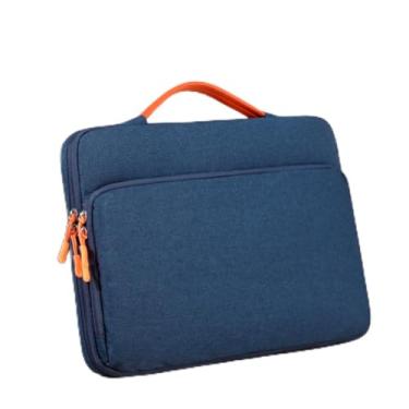 Imagem de Bolsa Executiva para Notebook Impermeável com Múltiplos Compartimentos e Alça Reforçada(Azul)