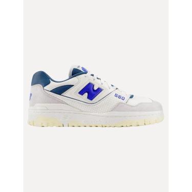 Imagem de Tênis New Balance Masculino Casual 550 Blue Cáqui Claro-Masculino