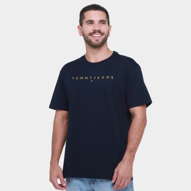 Imagem de Camiseta Tommy  Jeans Gold LNR Masculina-Masculino