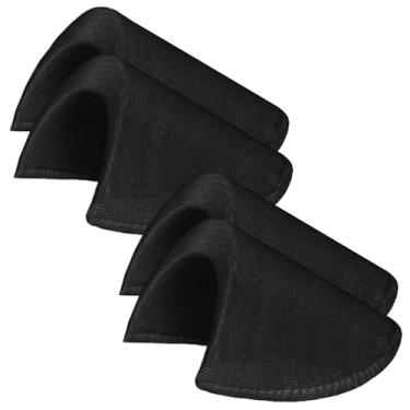 Imagem de Ombreiras embutidas com espessura de 2,5 cm, 2 pares de esponjas respiráveis para realçador de ombros altos e baixos, para mulheres, homens, blazer, casaco, camisa, corretor de postura profissional