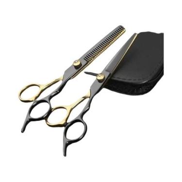 Imagem de Kit De Tesouras Para Estética De Animais De Estimação De 6,5 Polegadas